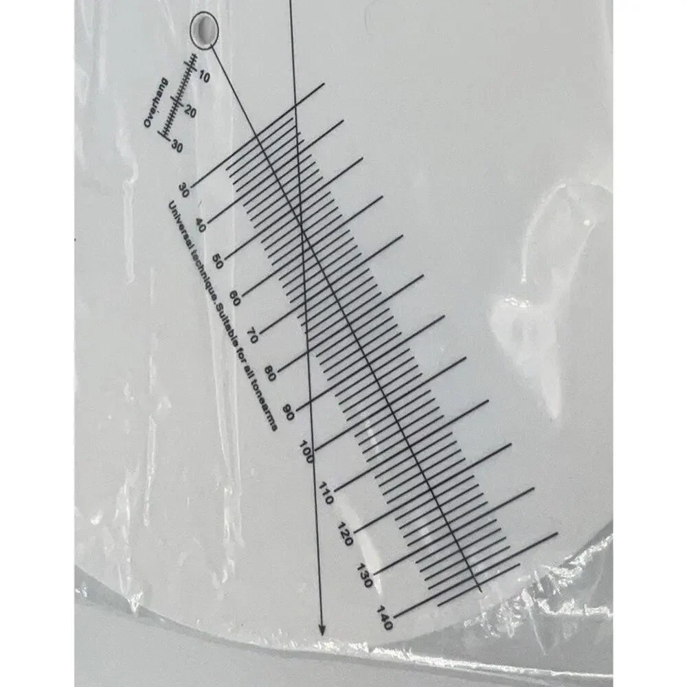 Record Pickup Calibration Plate Alignment Tool for Turntable Accessories